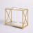 Carmelo 34.5'' Glass Top Console Table-866446956