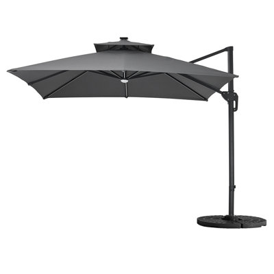 Arale 250cm Lighted Cantilever Parasol