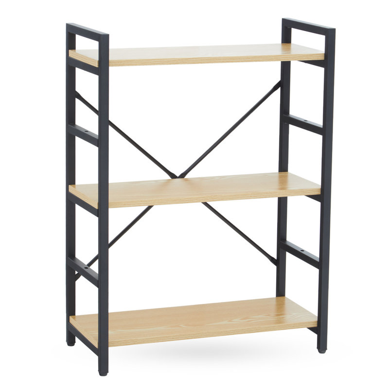 Sanor 60cm W Metal Shelving Unit, Yellow
