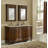 60'' Double Bathroom Vanity with Marble Top-23585183-42741292