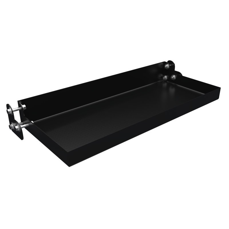 Plateau à outils échelle, H 26,37 po x l 10,31 po x P 3,12 po, Noir