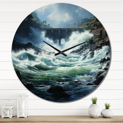 Horloge murale Dakhari