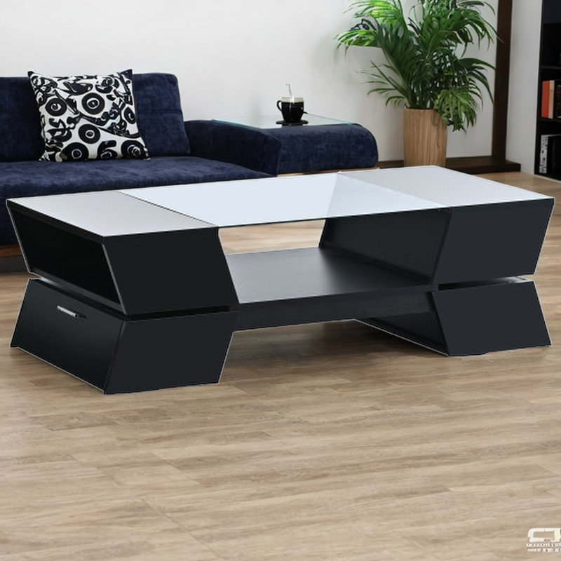 Table basse Ieasha, Noir