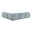 Canapé modulaire en velours côtelé Tov Furniture Travie-294094967