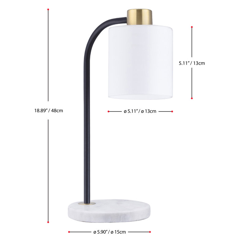 Delao Marble Desk Lamp