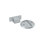 Deltana MDHF25U26 Magnetic Door Holder Flush 2-1/2" Diameter in Polished Chrome