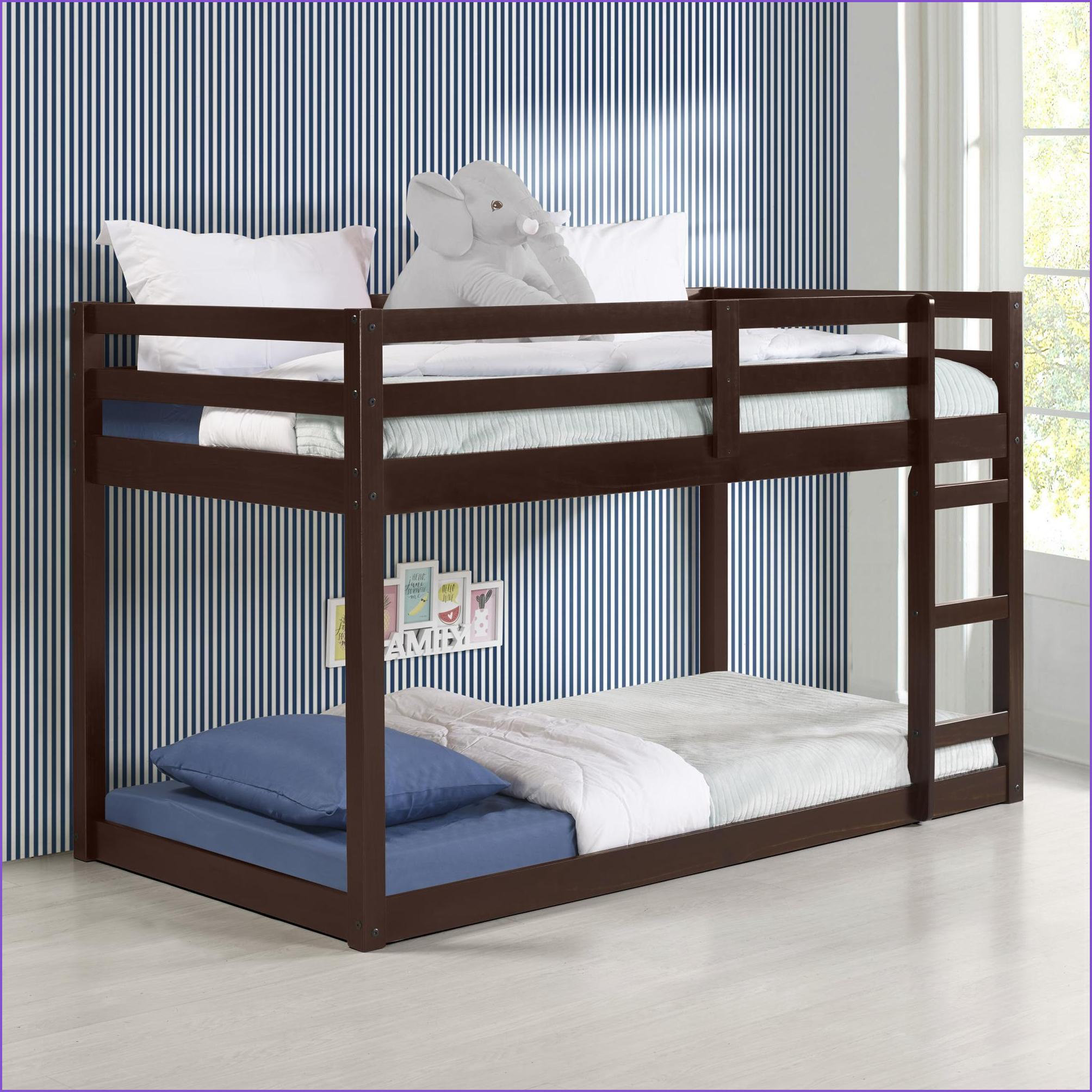 Latitude Run® Twin Size Solid Pine Wood Loft Bed - No Bunkie Board ...