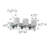 Dane 4-Light Indoor Bathroom Vanity Light Dimmable Over the Mirror Frosted Glass, Satin Nickel-645006214-643728686