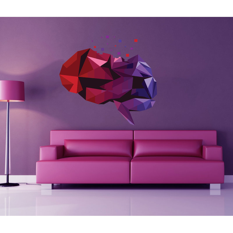 Abstract Wall Decal, 46" H x 46" W
