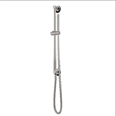 Round Integrated Water Outlet Hand Shower Slidebar Kit