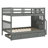 Bunk Bed With Trundle, Storage And Guard Rail For Bedroom-1263318078