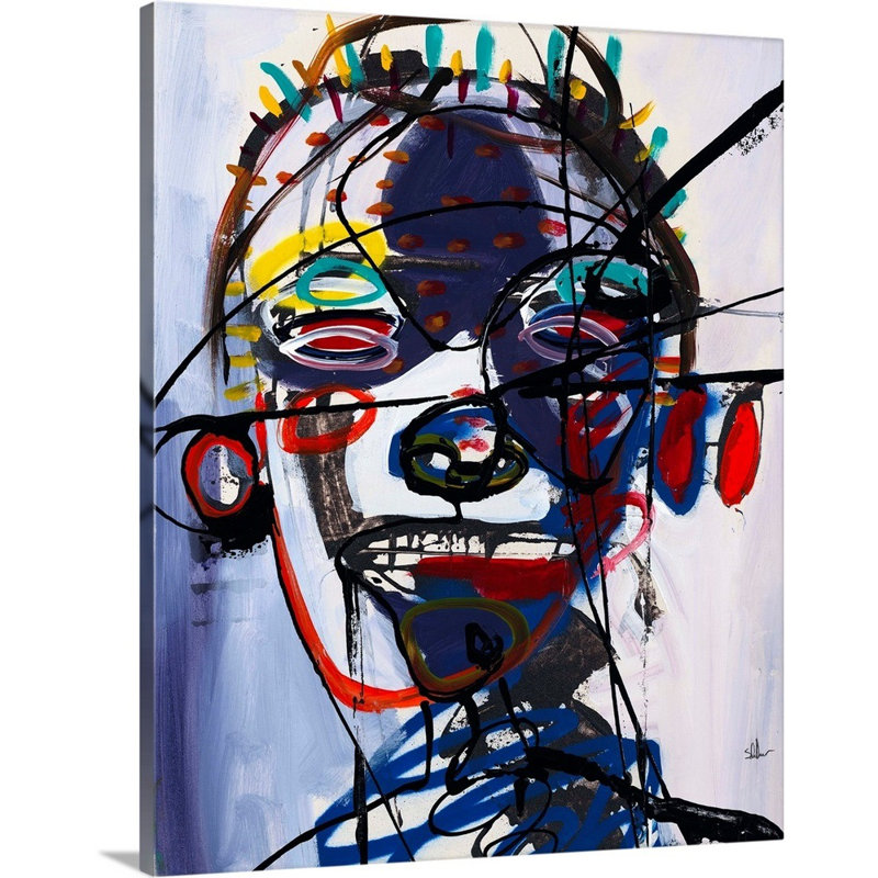 Reproduction d'art sur toile, Toile tendue, H 14 po x l 11 po x P 1,25 po