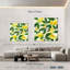 Motif de feuilles de citron Yarlin