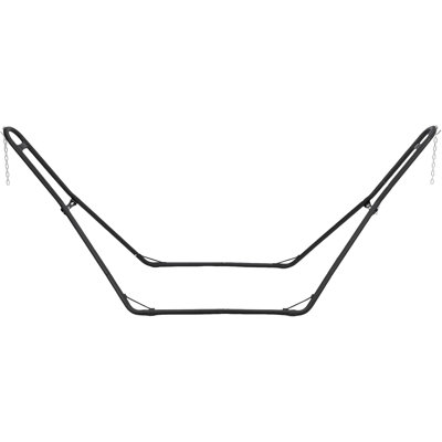 Universal Heavy-Duty Steel Hammock Stand, 110 * 35 * 45in for 2 People Portable Designfor 9.5 to 14 ft Hammocks