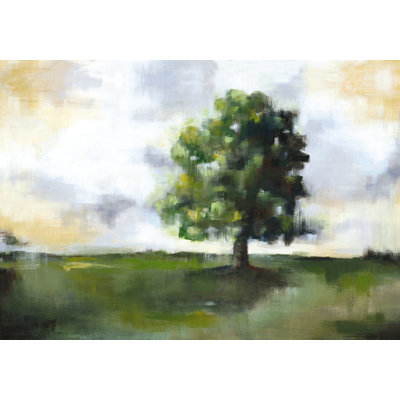 Painterly Tree - Wrapped Canvas Painting