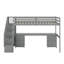 Lit mezzanine simple avec bureau et tiroir-1662853895