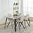 Carvajal Cavanagh 5-Piece Modern Dining Set-794534876-794534691