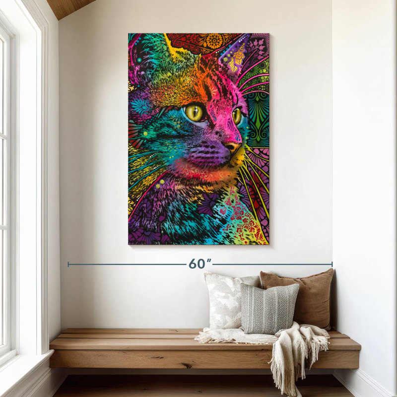 Brampt Felis, 48" H x 32" W