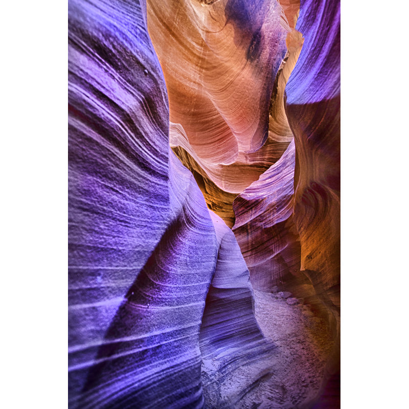 Lower Antelope Canyon by JodiJacobson - No Frame Print on Canvas, 122cm H x 81cm W