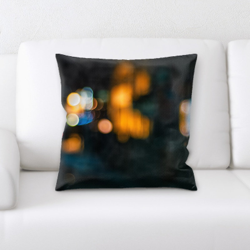Coussin décoratif flou