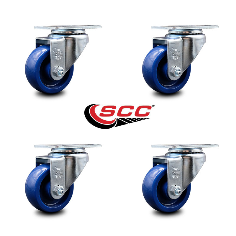Polyurethane Wheel Swivel Top Plate Caster