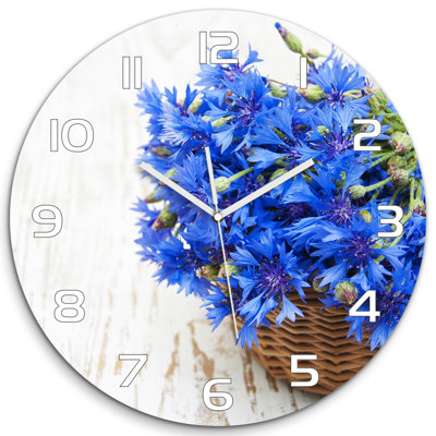 Jonetta Glass Wall Clock