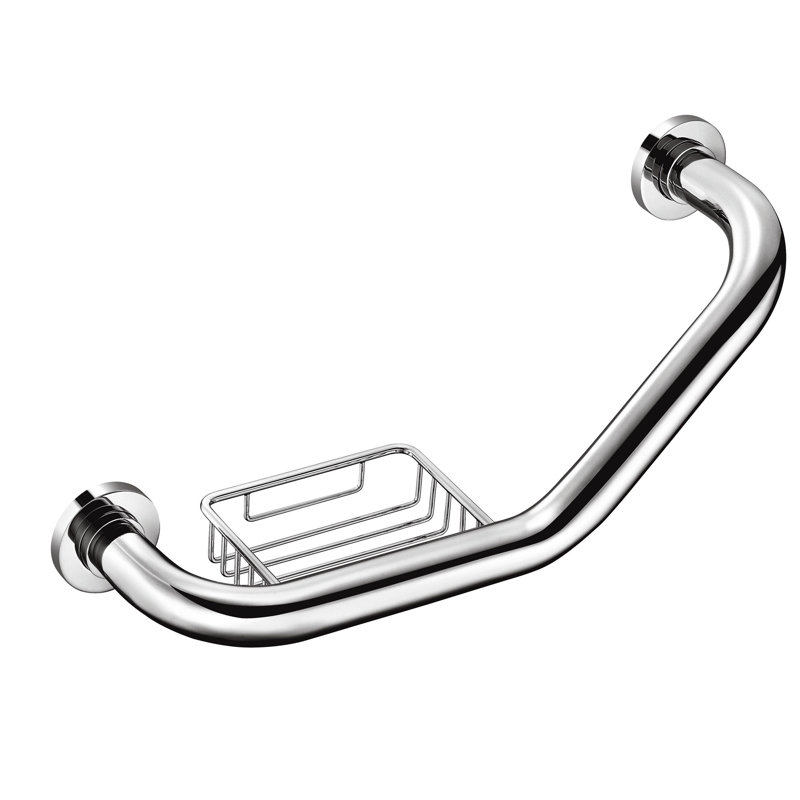 Grab Rail With Soap Dish Grab Bar