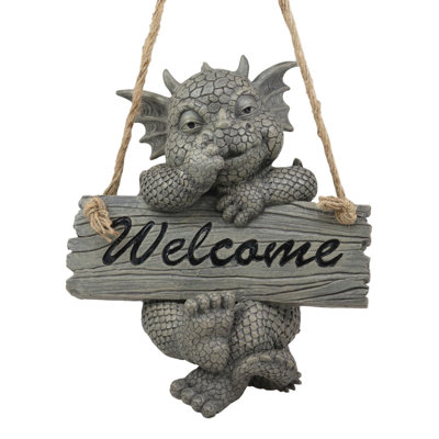 Baccus Dragon Plastic Garden Statue