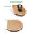 Rustic Wood Corner Shelf 3pcs