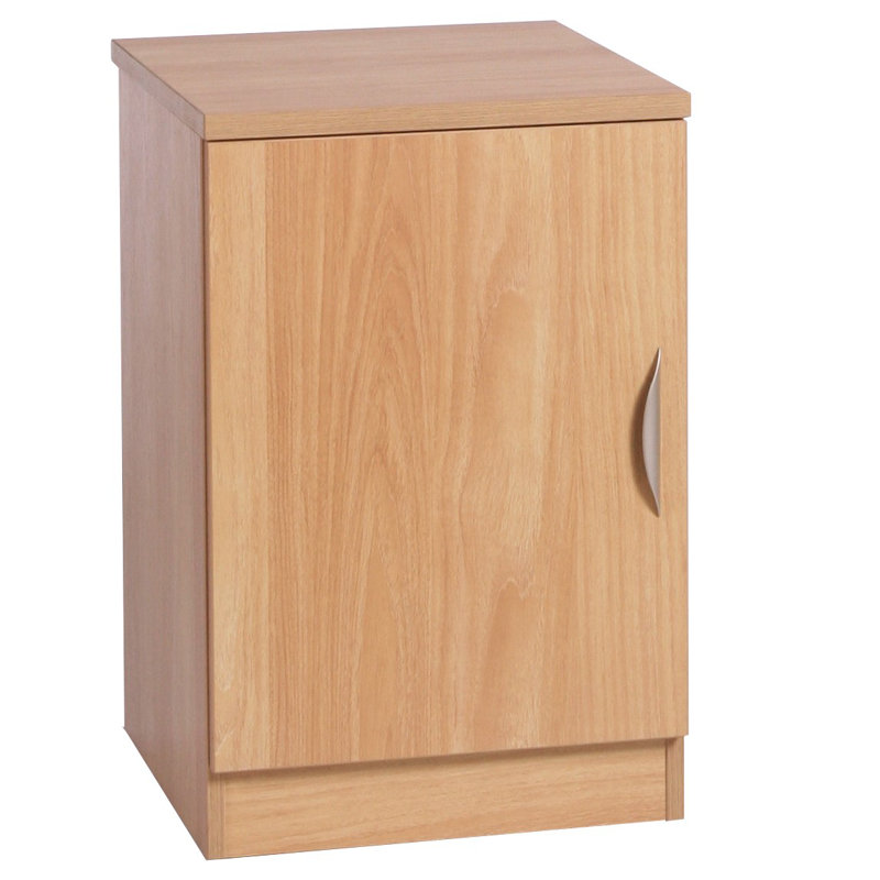 Honeywell 1 -Shelf Storage Cabinet, Classic Oak