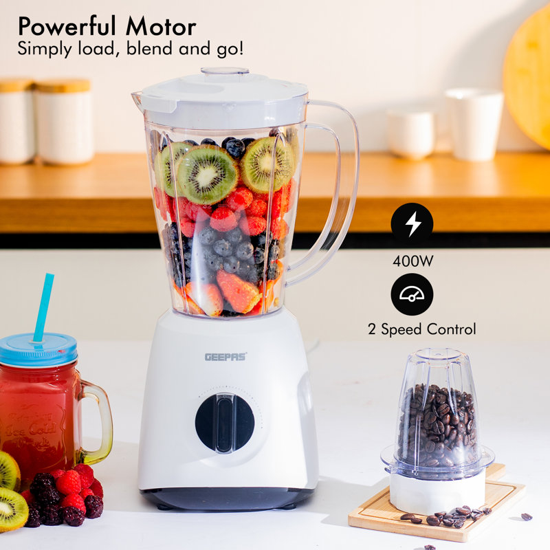 Geepas 2 Speed 1500ml Countertop Blender