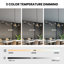 9-Light Spherical Chandelier with Dimmable Kitchen Island