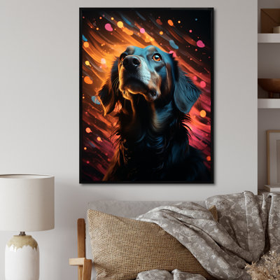 " Popart Saluki Portrait "