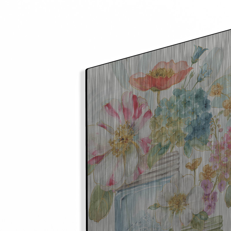 «Rainbow Seeds Flowers X» par Lisa Audit, H 12 po x l 16 po