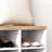 Olessya 2-in-1 Coat Shoe Bench Set, 9 Pair Storage Cabinet Rack with Hall Tree