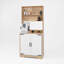 Armoire de cuisine autoportante avec tablettes