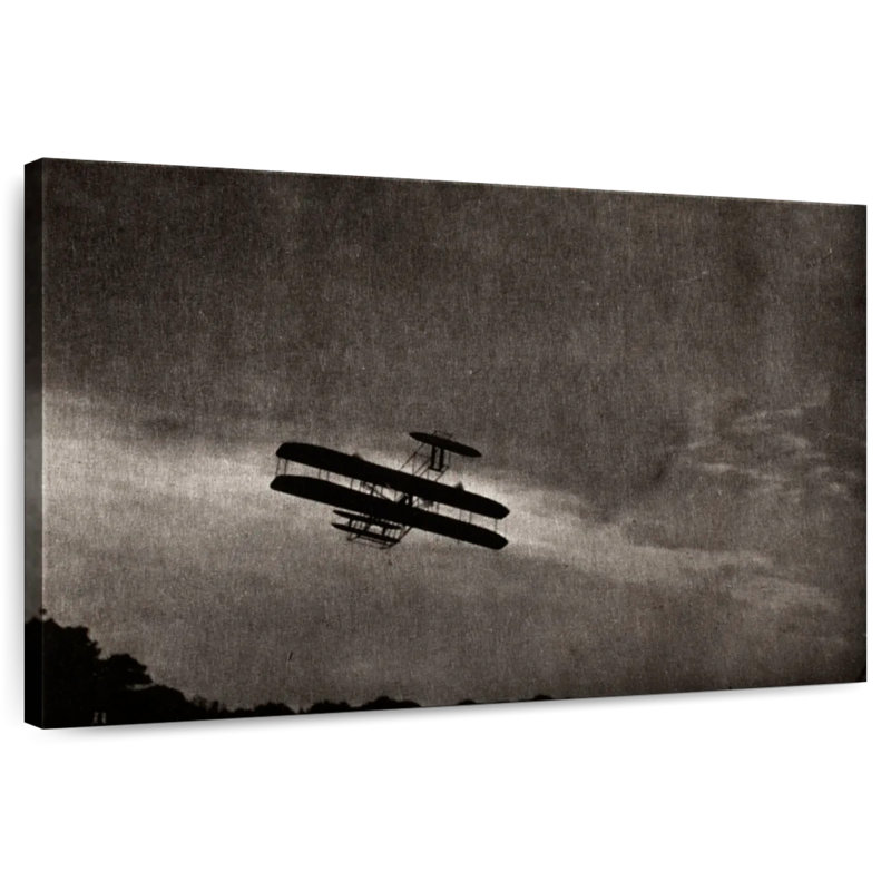 The Aeroplane 1910, 30" H x 45" W