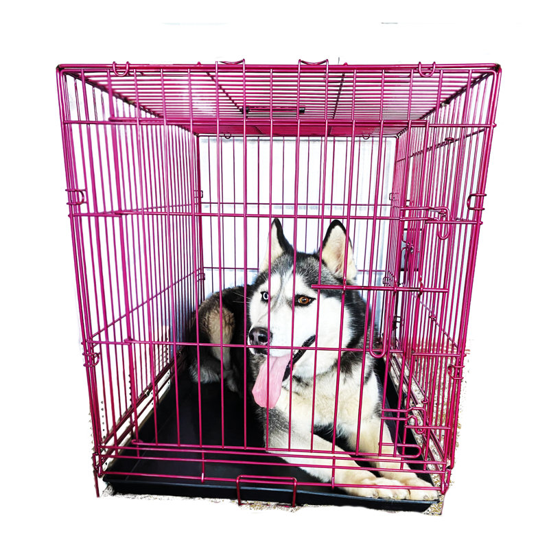 Caisse Bernadea, H 33 po x l 30 po x P 49 po, Rose