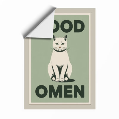 Good Omen Mid-Century - Framed Print