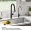 Robinet filtre à eau à poignée simple KRAUS Oletto pour osmose inverse-88545973