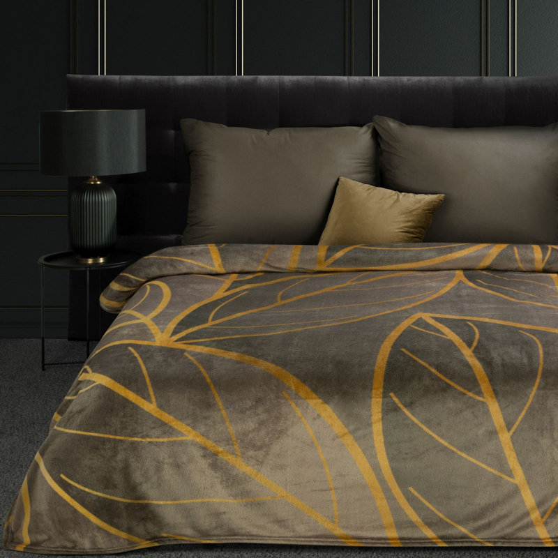 Elaxi Polyester Floral Bedspread