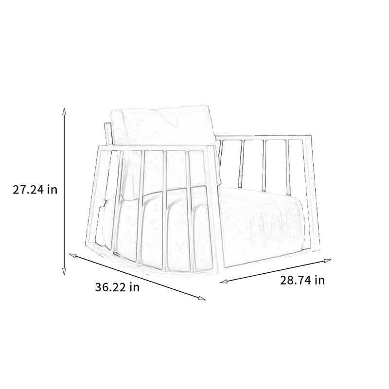 Chaise berçante Ch