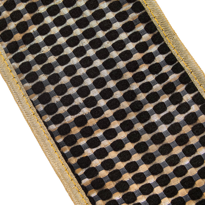 Ruban à double face en jacquard Carmel