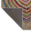 Tapis décoratif moderne à motif géométrique abstrait multicolore beige-1388437929