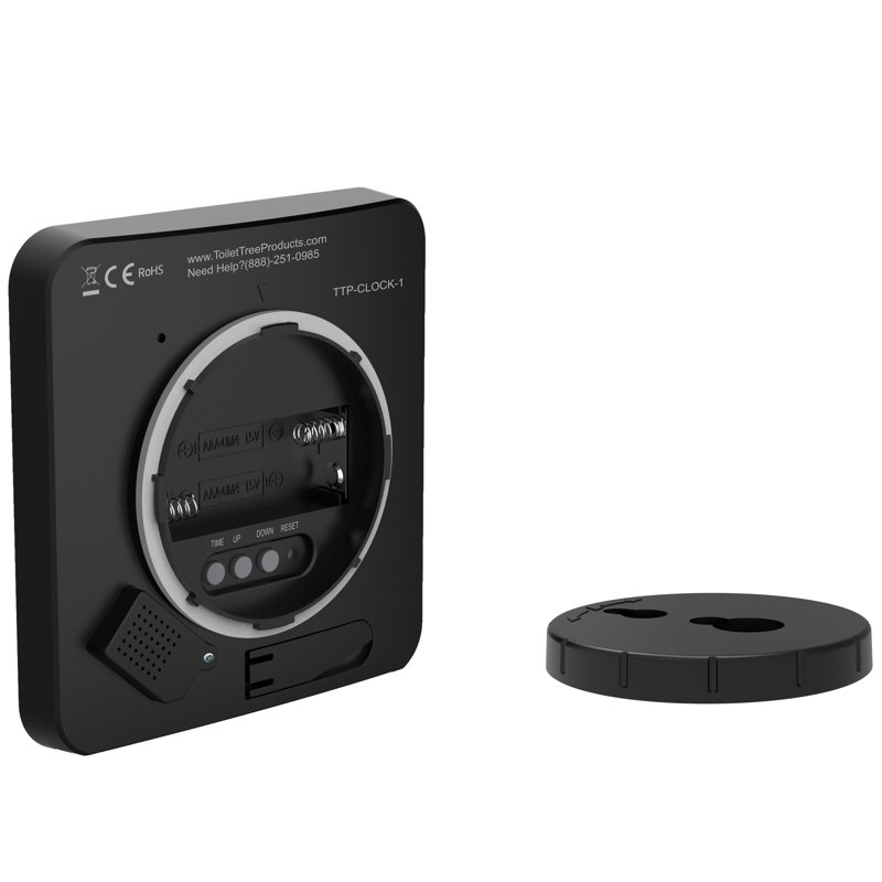 Horloge de salle de bain imperméable à l'eau