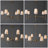 Khloeann 6 - Light Dimmable Round Kitchen Island Chandelier with Cloth Shade