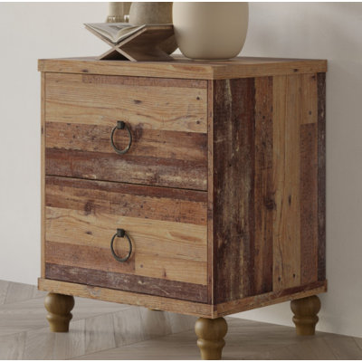 Table de chevet 2 tiroirs Scheider Lepore