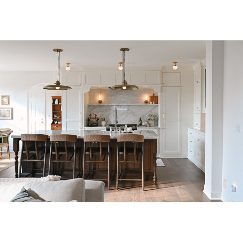 Rainhill 1 Light Pendant, 9" H x 24" W x 24" D