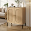 Buffet autoportant 34 po avec tablette réglable et armoire de rangement en bois H 34 po