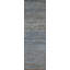 Tapis à rayures marocain rayé bleu et gris 3 x 12